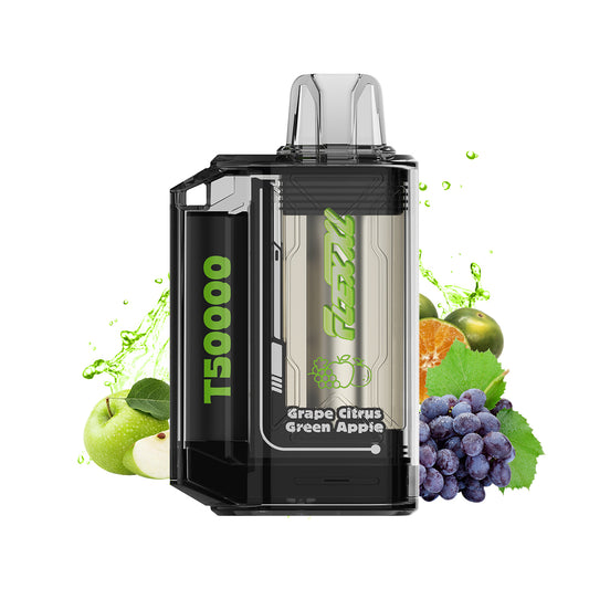 [ALBERTA] Flex XL T50000 Disposable - Grape Citrus Green Apple (5pc/carton)