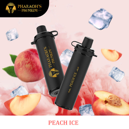 [ALBERTA] Pharaoh's Premium 16K Disposable - Peach Ice (10pc/carton)