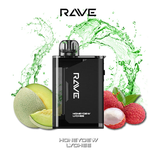 [ALBERTA] Rave 30K Disposable - Honeydew Lychee (5pc/carton)