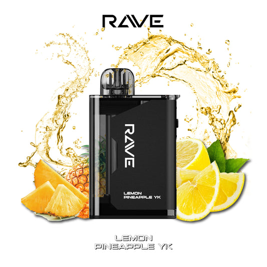 [ALBERTA] Rave 30K Disposable - Lemon Pineapple YK (5pc/carton)