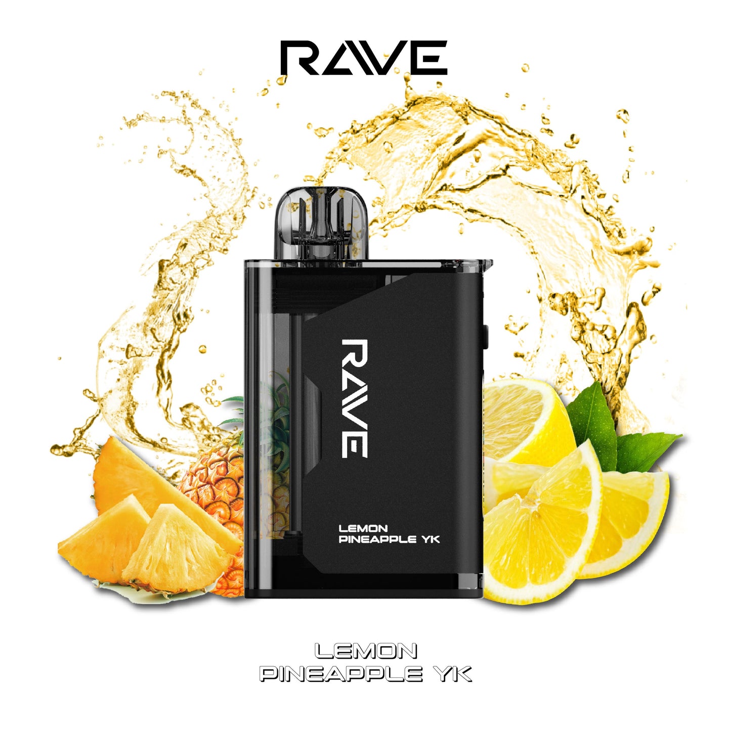 [FEDERAL] Rave 30K Disposable - Lemon Pineapple YK (5pc/carton)