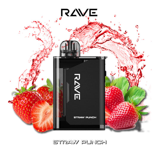 [ALBERTA] Rave 30K Disposable - Straw Punch (5pc/carton)