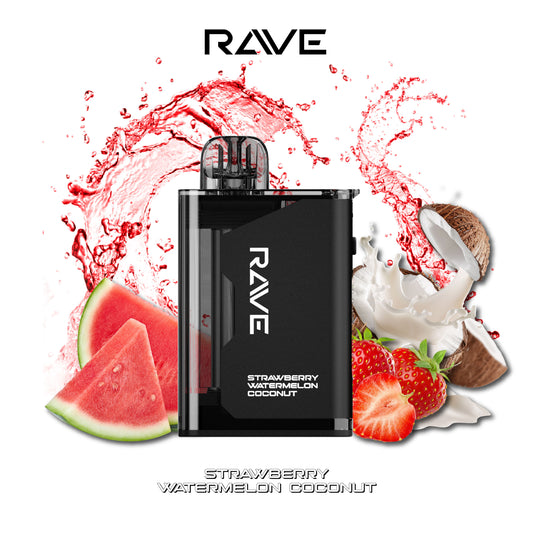 [ALBERTA] Rave 30K Disposable - Strawberry Watermelon Coconut (5pc/carton)