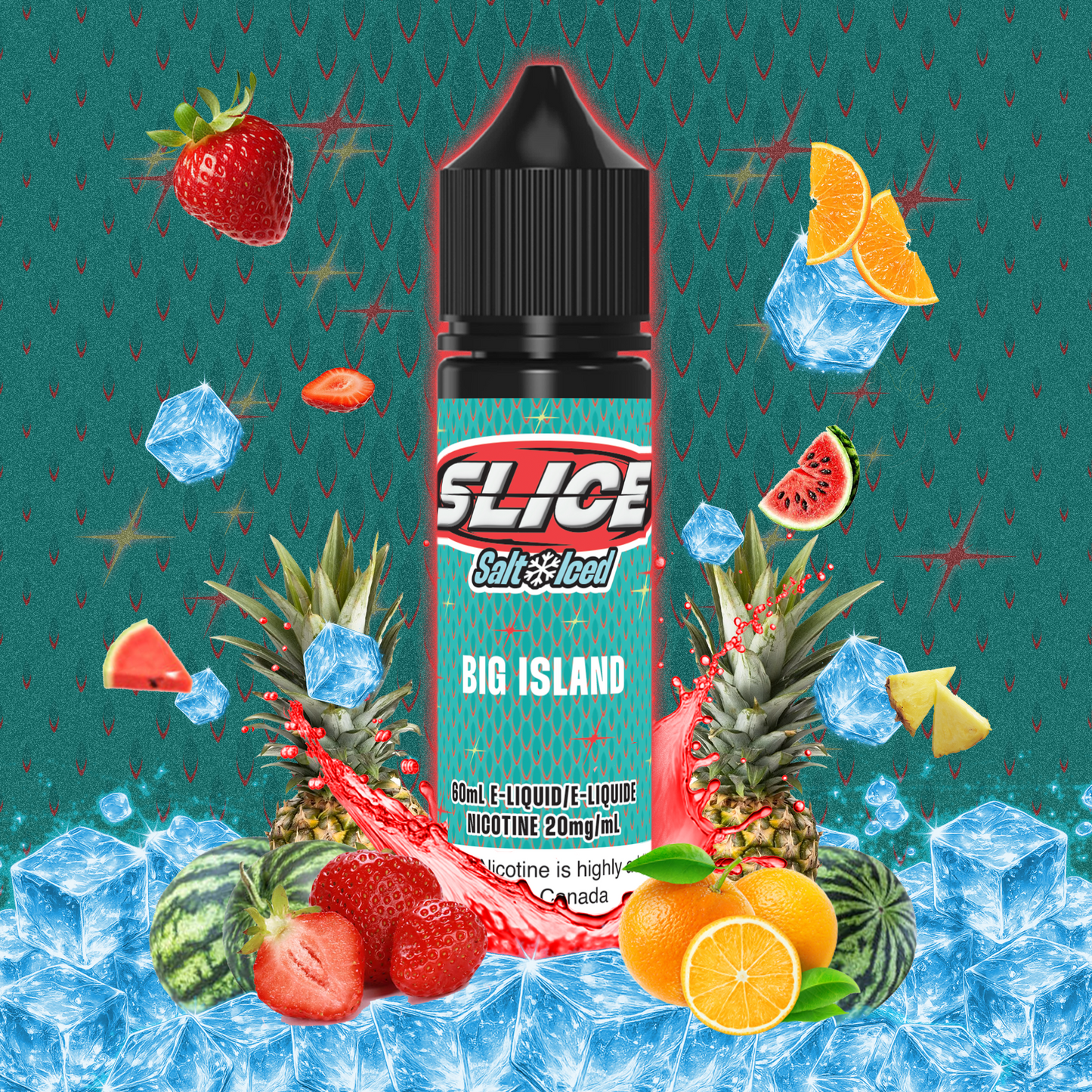 [ALBERTA] Slice E-liquid - Big Island (Iced) Salt