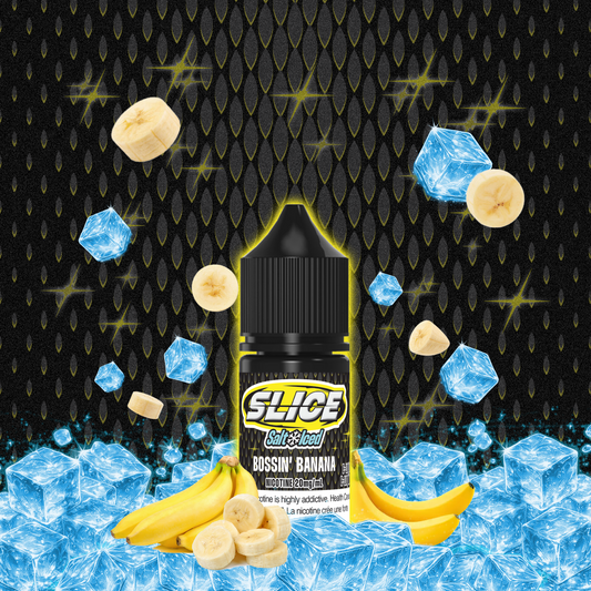 [ALBERTA] Slice E-liquid - Bossin' Banana (Iced) Salt
