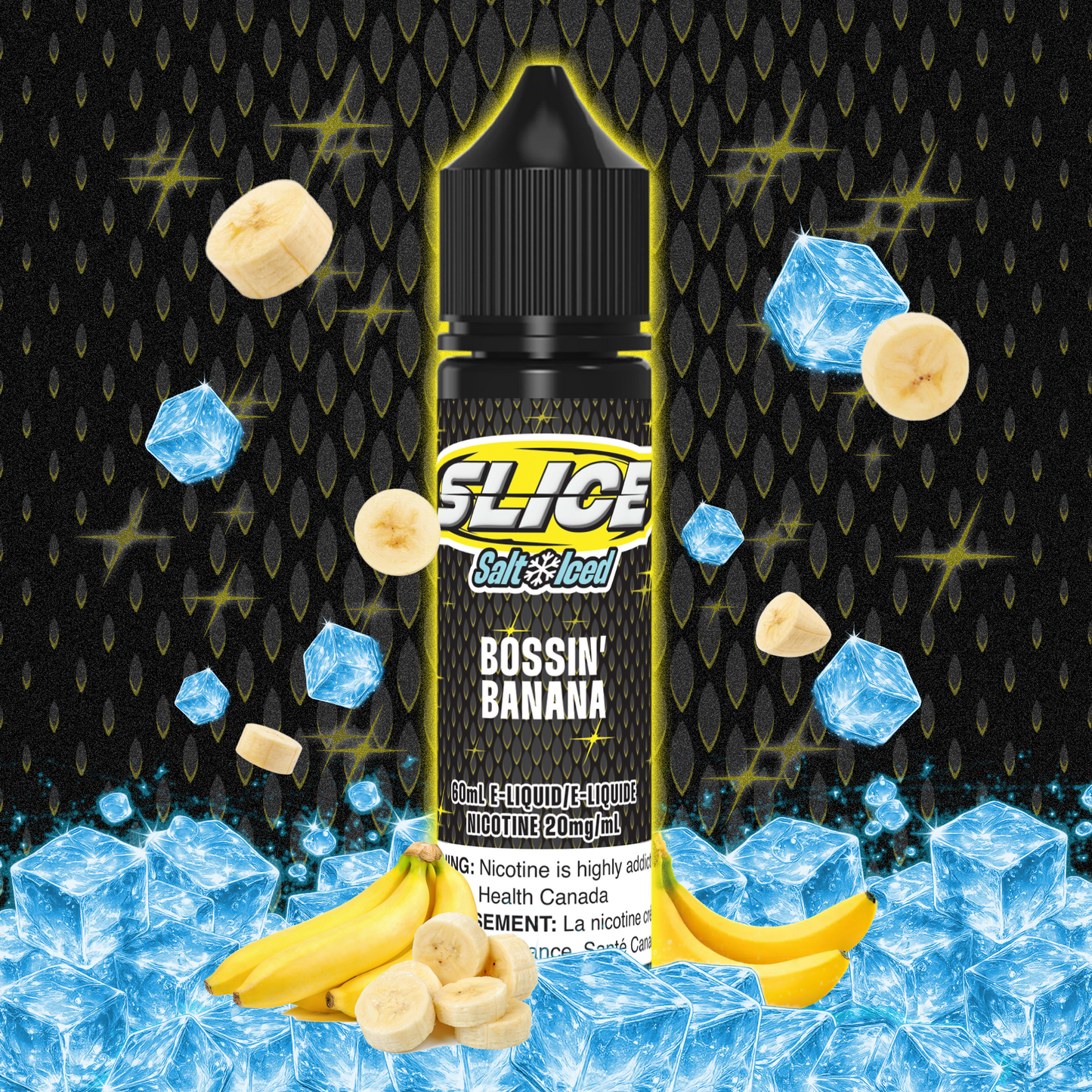 [ALBERTA] Slice E-liquid - Bossin' Banana (Iced) Salt