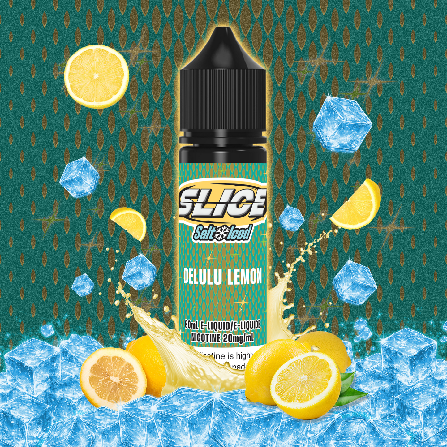 [ALBERTA] Slice E-liquid - Delulu Lemon (Iced) Salt