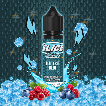 [ALBERTA] Slice E-liquid - Electric Blue (Iced) Salt