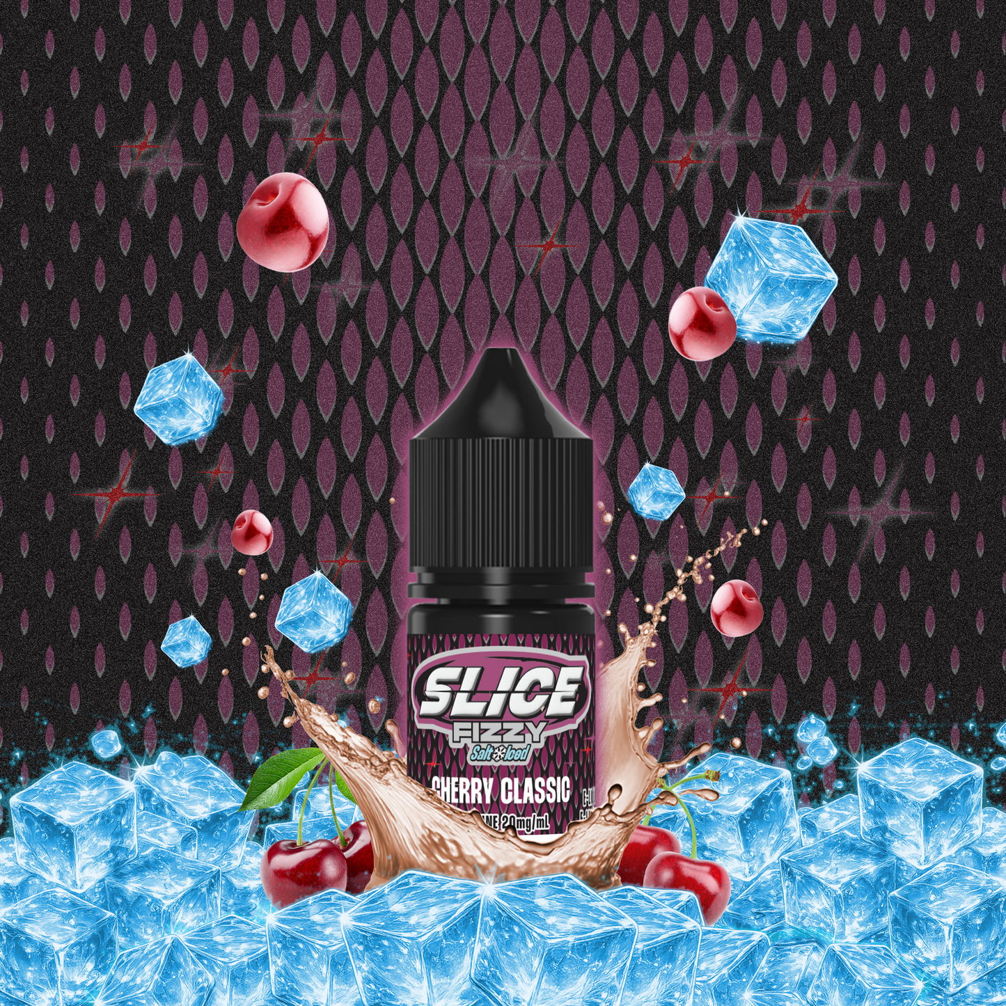 [ALBERTA] Slice E-liquid - Fizzy Cherry Classic (Iced) Salt