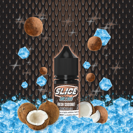 [ALBERTA] Slice E-liquid - Fresh Coconut (Iced) Salt