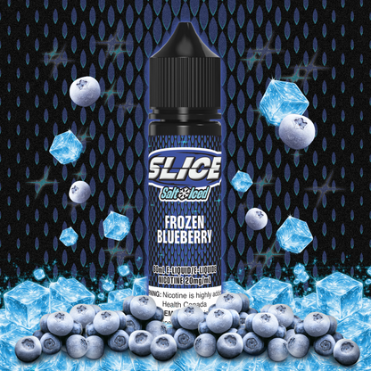 [ALBERTA] Slice E-liquid - Frozen Blueberry (Iced) Salt