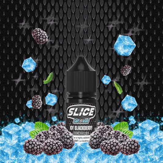 [ALBERTA] Slice E-liquid - Icy Blackberry (Iced) Salt
