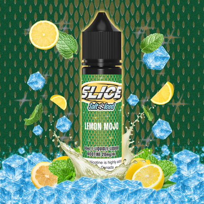 [ALBERTA] Slice E-liquid - Lemon Mojo (Iced) Salt