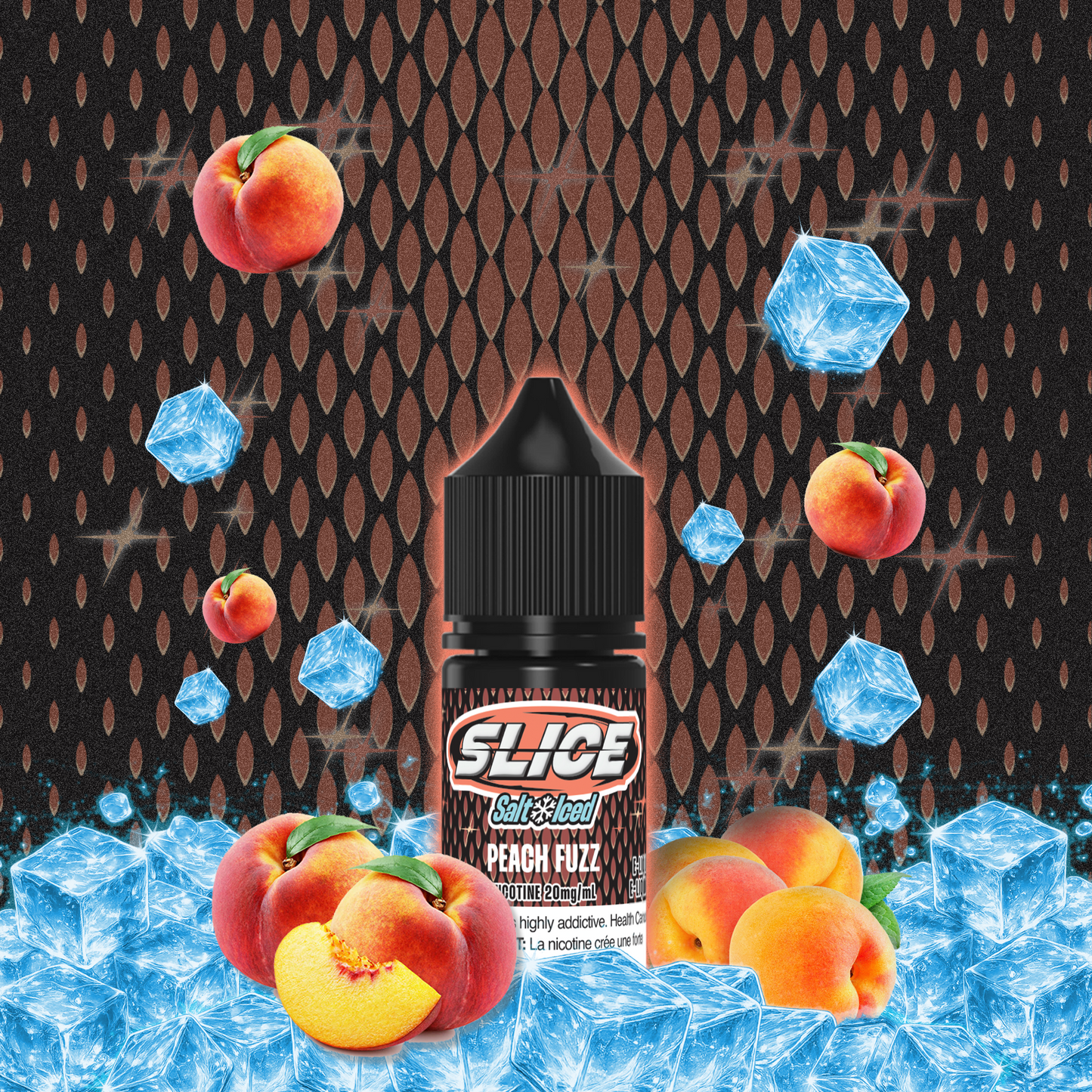 [ALBERTA] Slice E-liquid - Peach Fuzz (Iced) Salt