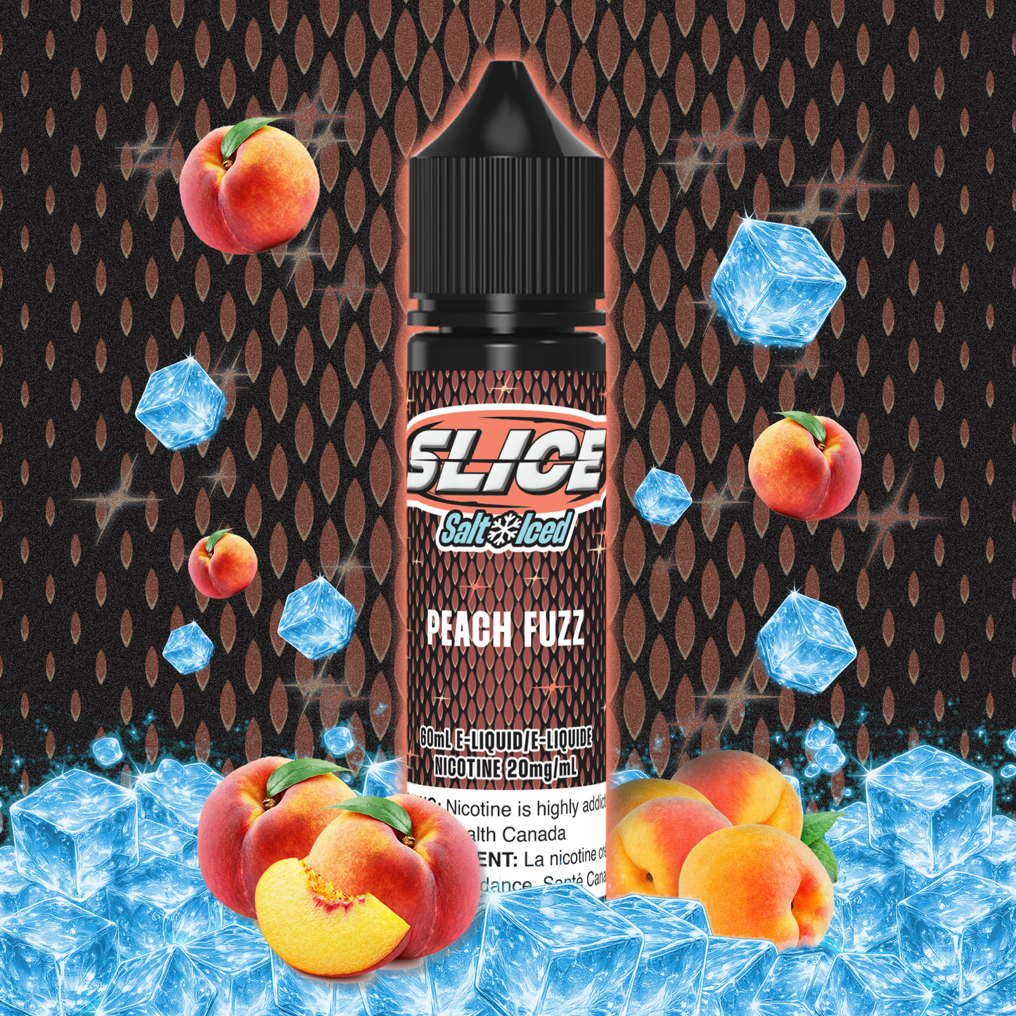 [ALBERTA] Slice E-liquid - Peach Fuzz (Iced) Salt