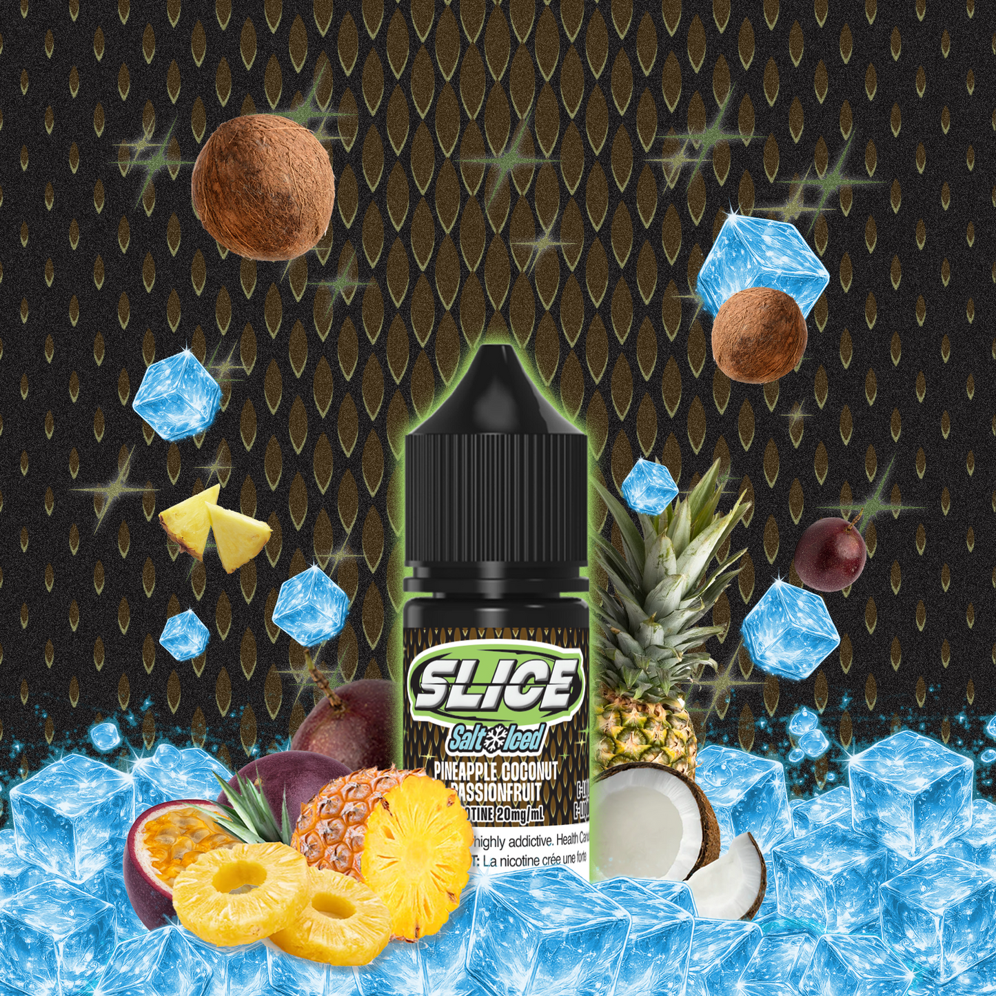 [ALBERTA] Slice E-liquid - Pineapple Coconut Passionfruit (Iced) Salt