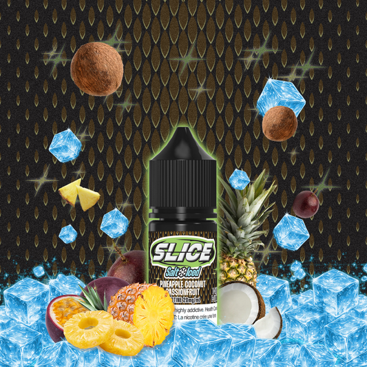 [ALBERTA] Slice E-liquid - Pineapple Coconut Passionfruit (Iced) Salt