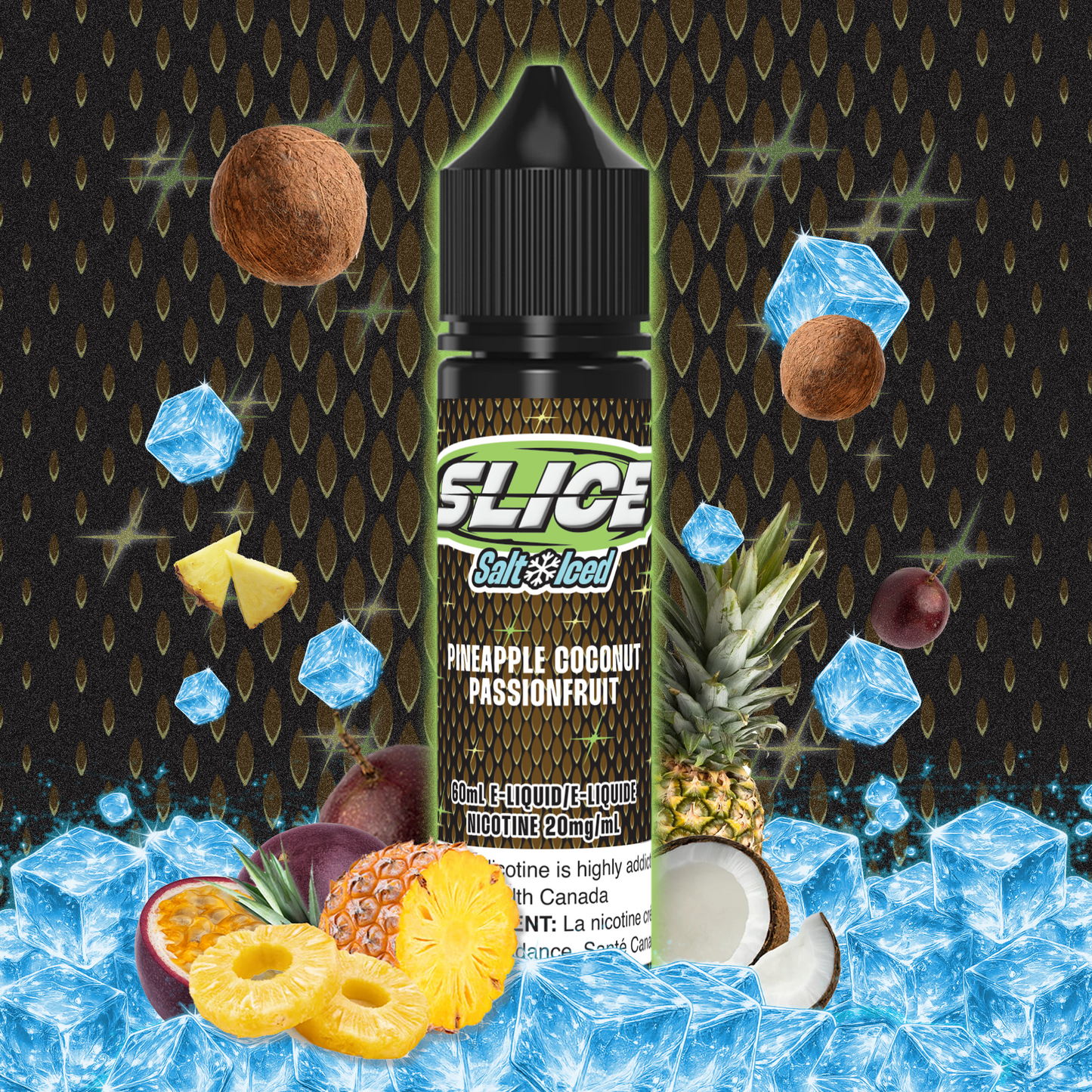 [ALBERTA] Slice E-liquid - Pineapple Coconut Passionfruit (Iced) Salt