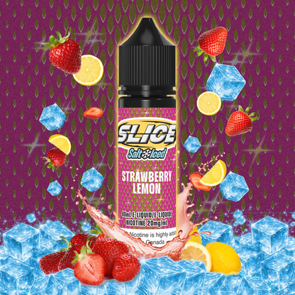 [ALBERTA] Slice E-liquid - Strawberry Lemon (Iced) Salt
