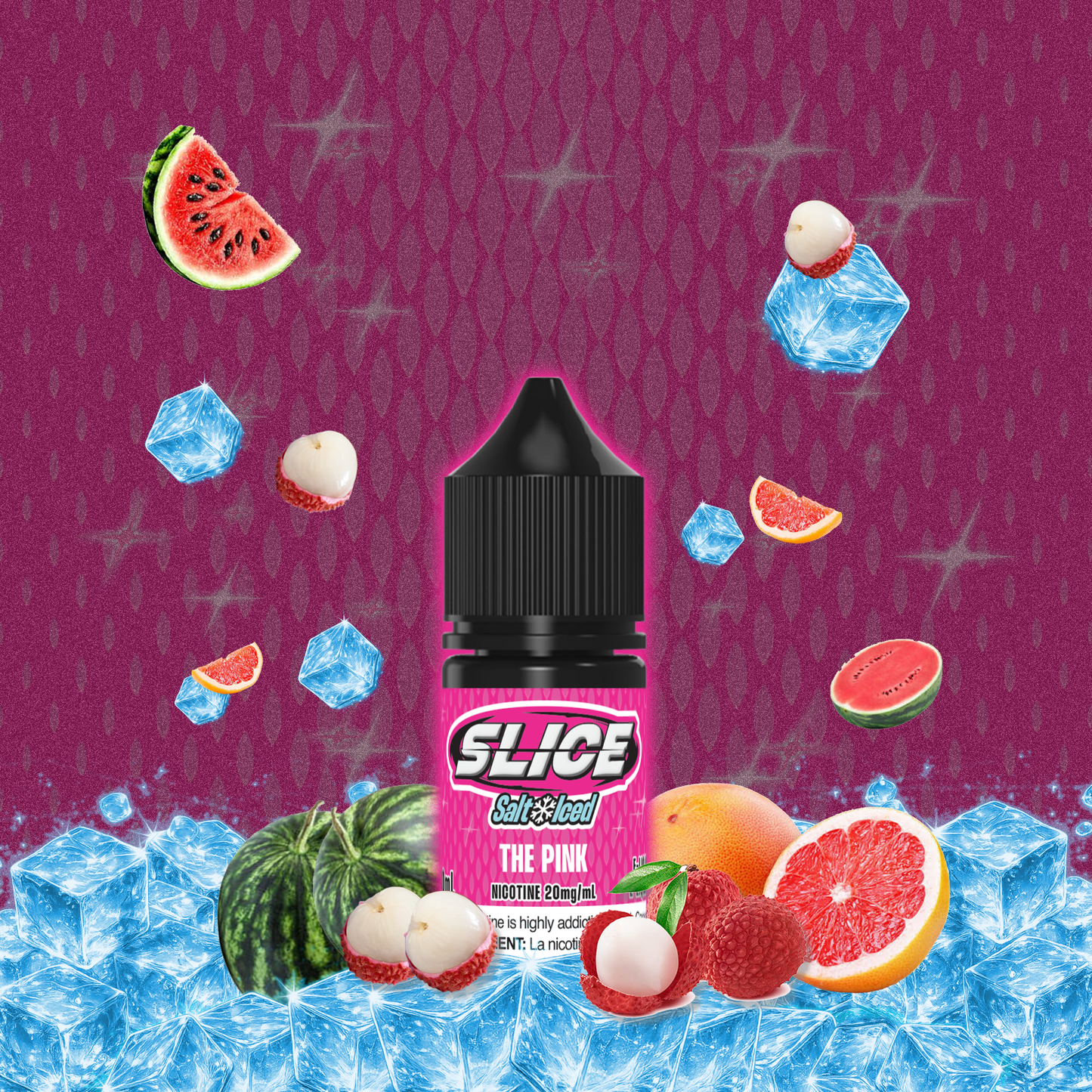 [ALBERTA] Slice E-liquid - The Pink (Iced) Salt