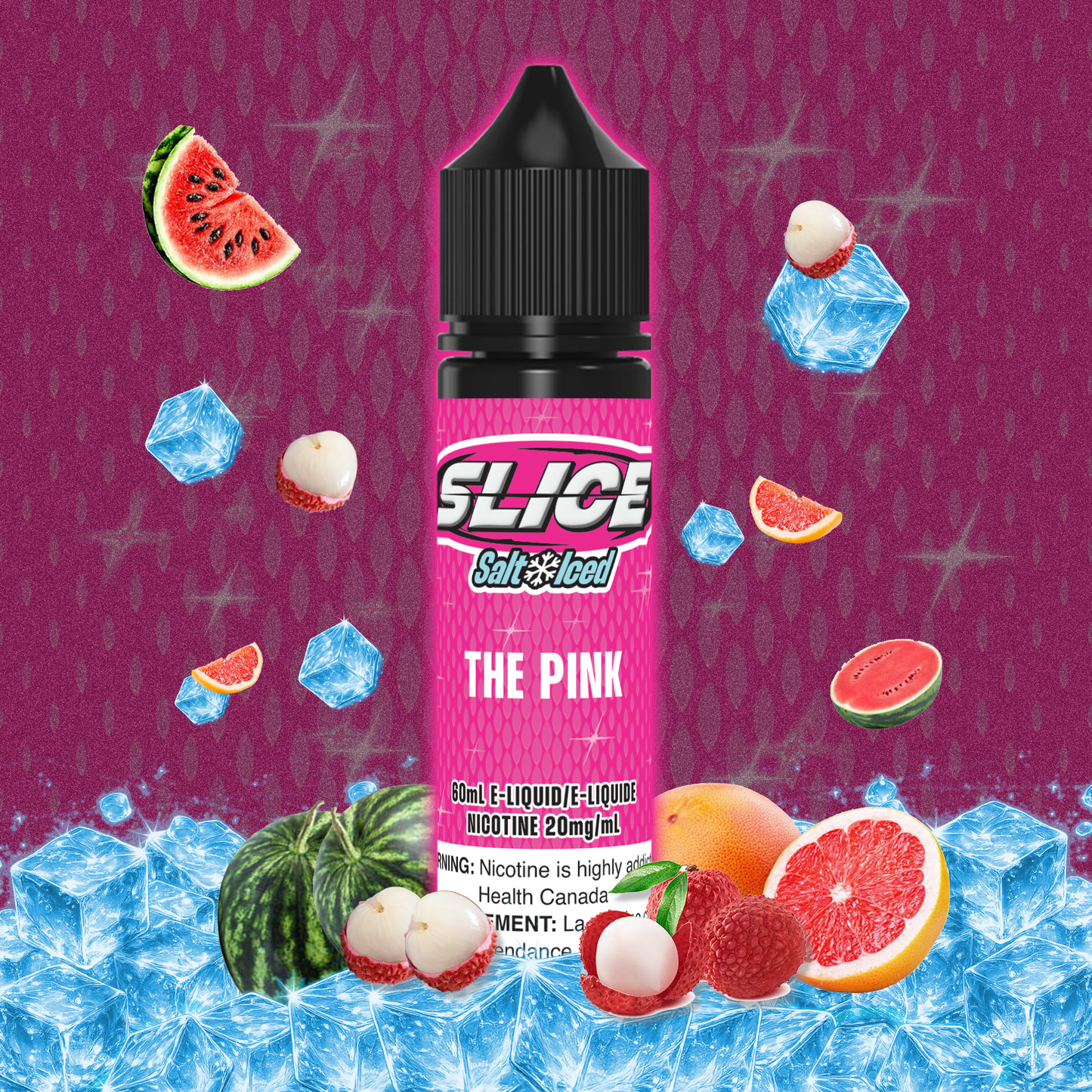 [ALBERTA] Slice E-liquid - The Pink (Iced) Salt