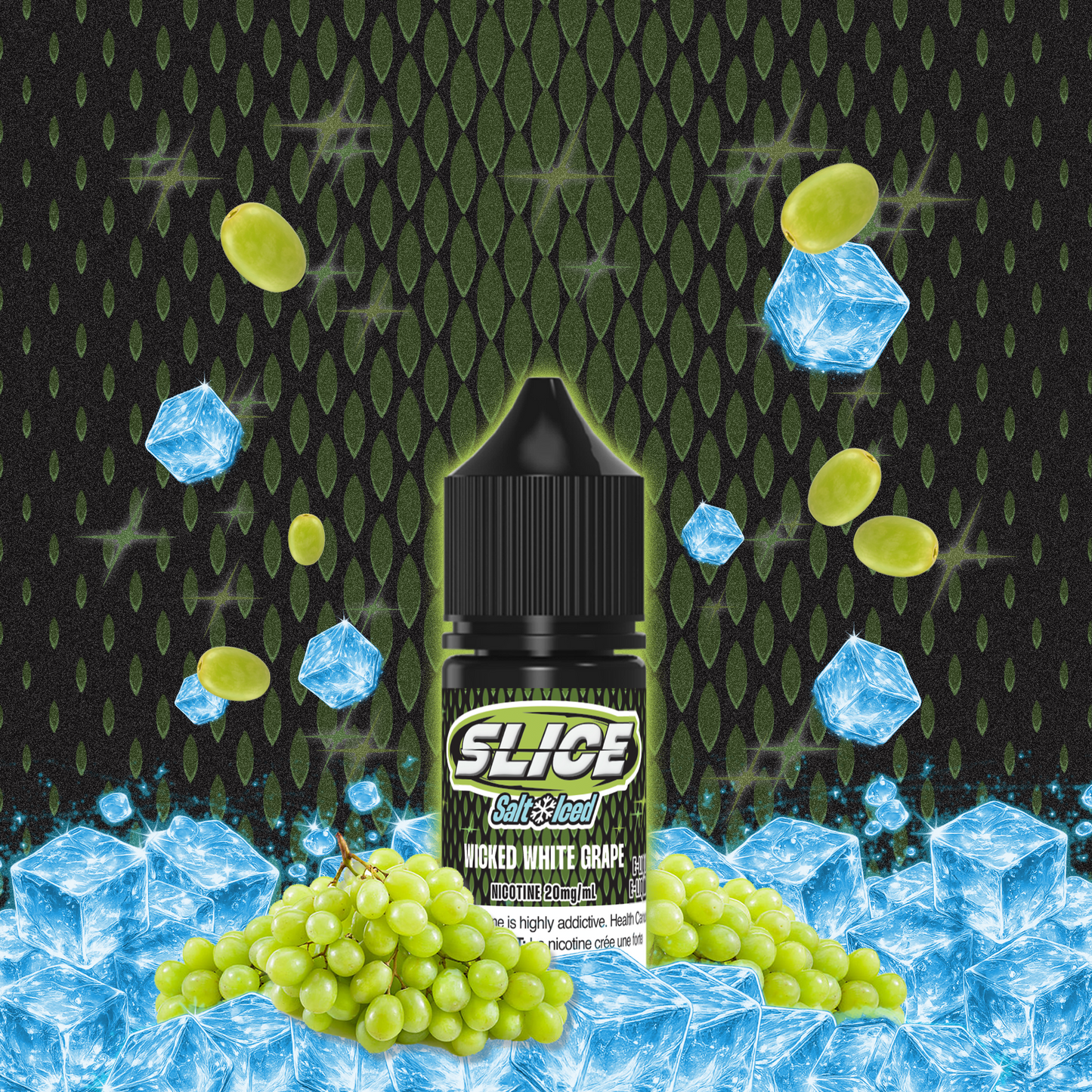 [ALBERTA] Slice E-liquid - Wicked White Grape (Iced) Salt