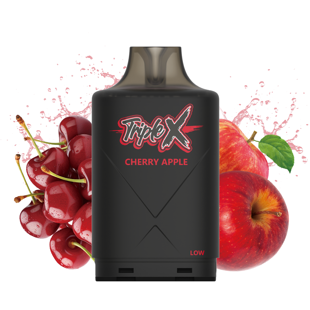 [ALBERTA] Triple X 40K Pod - Cherry Apple (5pc/carton)