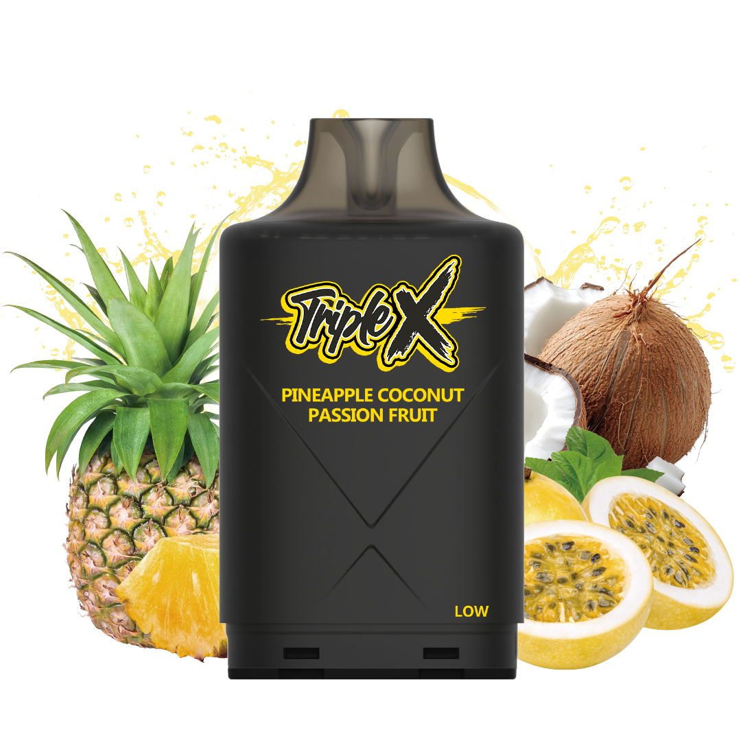 [FEDERAL] Triple X 40K Pod - Pineapple Coconut Passion Fruit (5pc/carton)