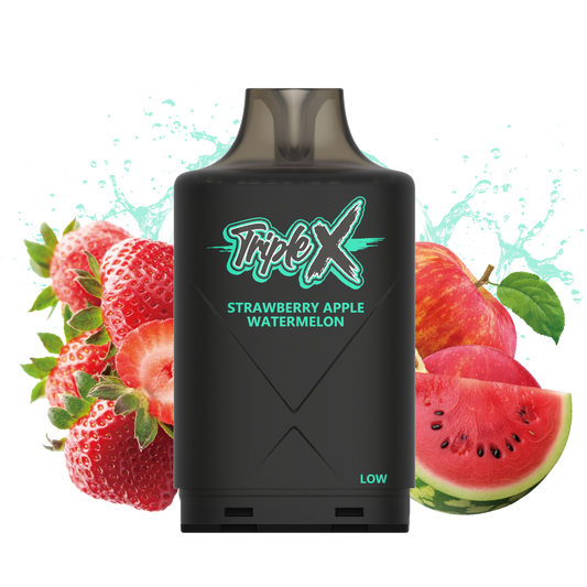 [FEDERAL] Triple X 40K Pod - Strawberry Apple Watermelon (5pc/carton)