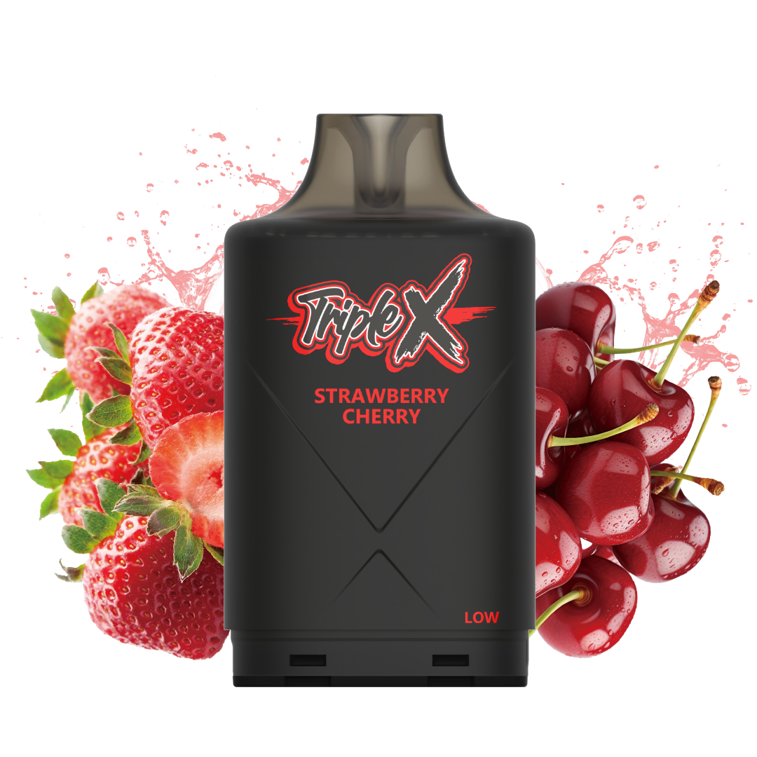 [ALBERTA] Triple X 40K Pod - Strawberry Cherry (5pc/carton)