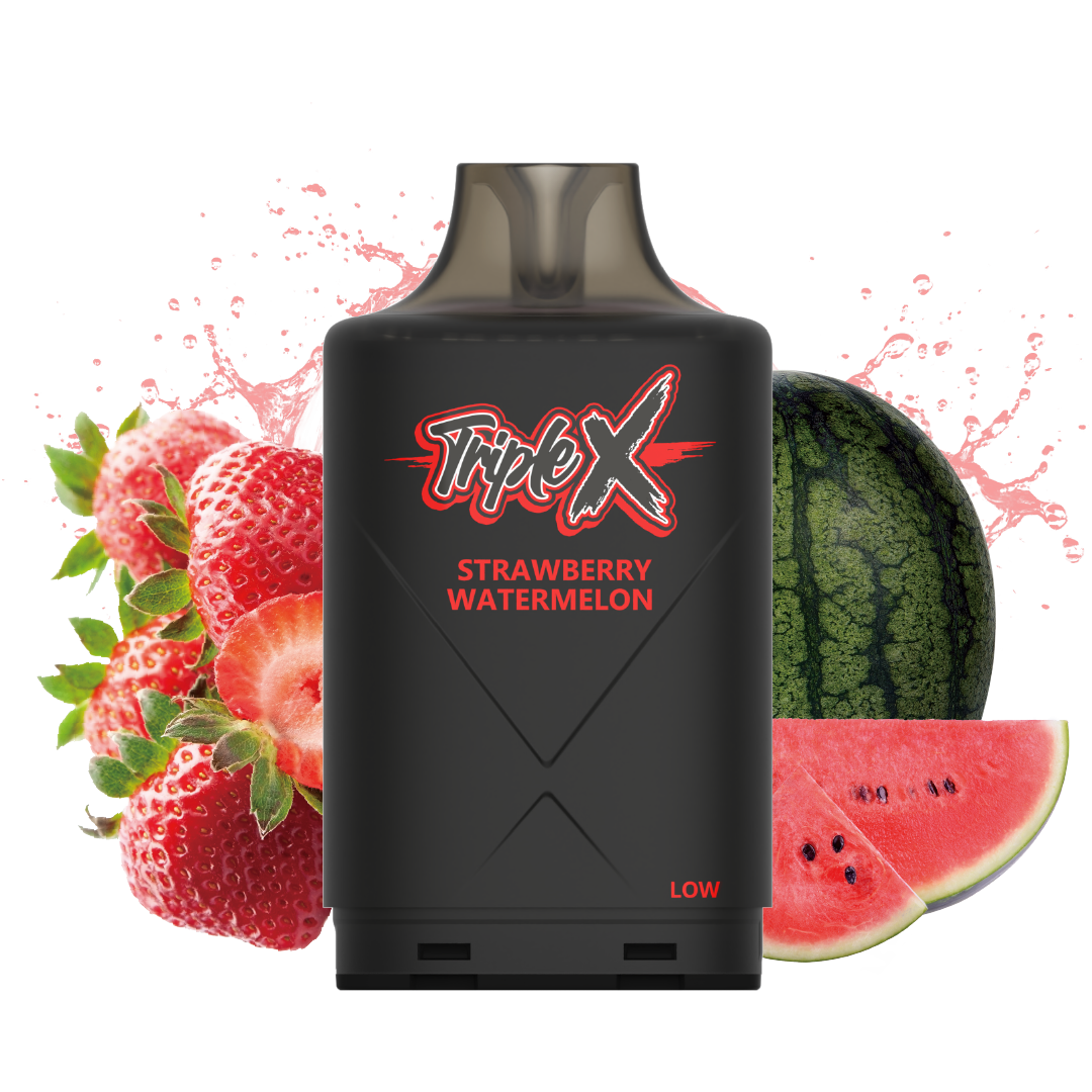 [ALBERTA] Triple X 40K Pod - Strawberry Watermelon (5pc/carton)