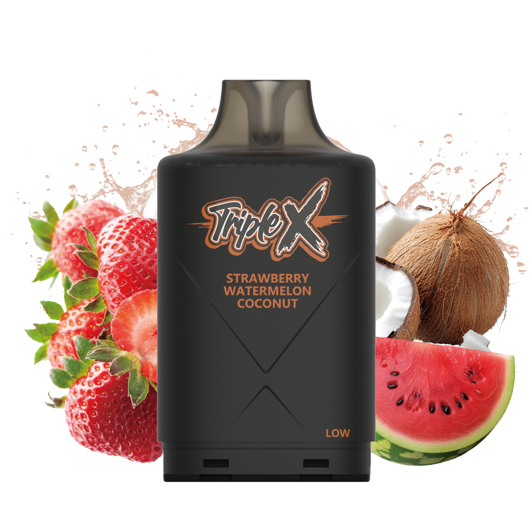 [ALBERTA] Triple X 40K Pod - Strawberry Watermelon Coconut (5pc/carton)
