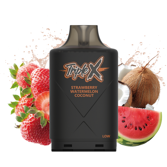 [FEDERAL] Triple X 40K Pod - Strawberry Watermelon Coconut (5pc/carton)