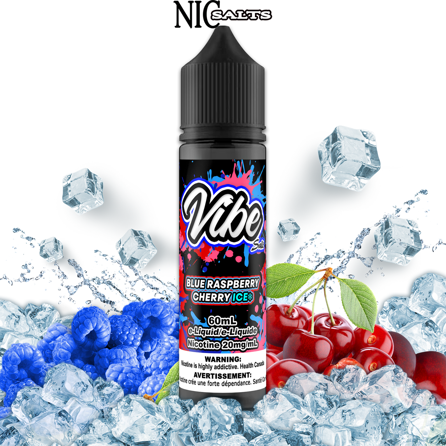 [FEDERAL] Vibe E-liquid - Blue Raspberry Cherry Ice Salt