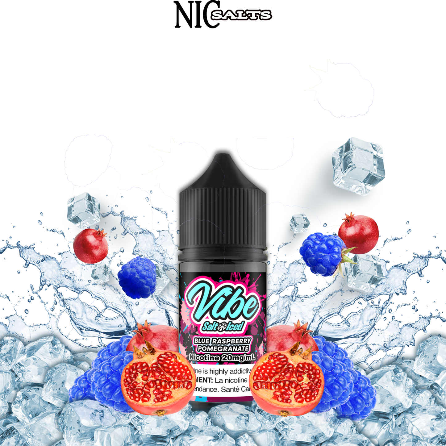 [ALBERTA] Vibe E-liquid - Blue Raspberry Pomegranate Salt