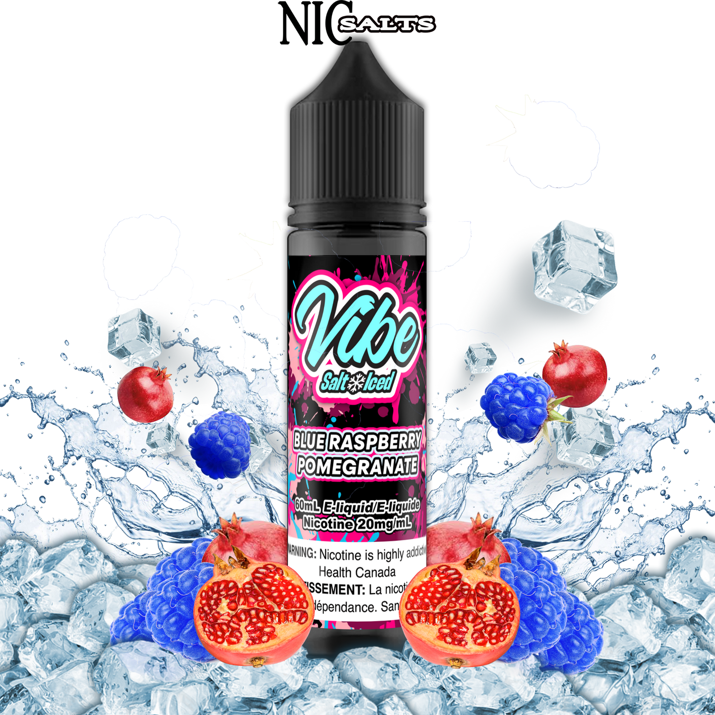 [ALBERTA] Vibe E-liquid - Blue Raspberry Pomegranate Salt