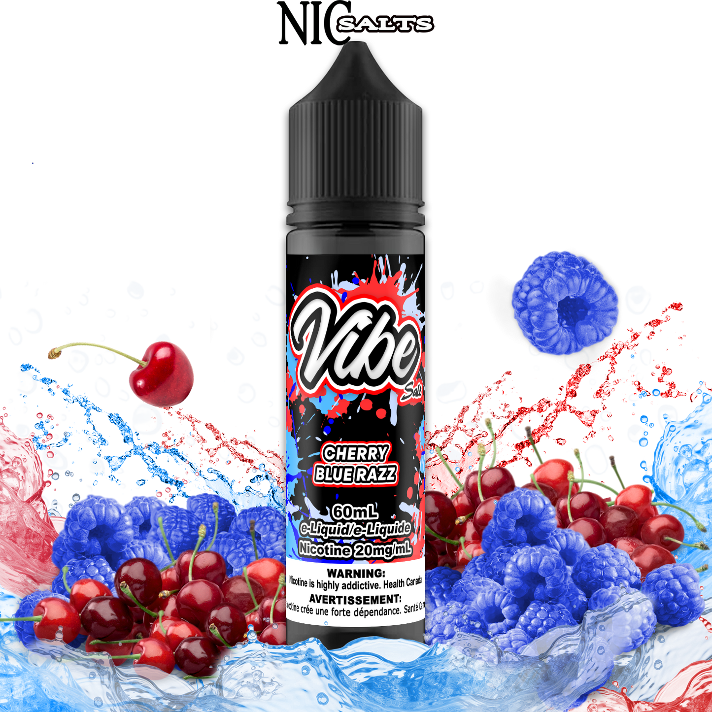[FEDERAL] Vibe E-liquid - Cherry Blue Razz Salt