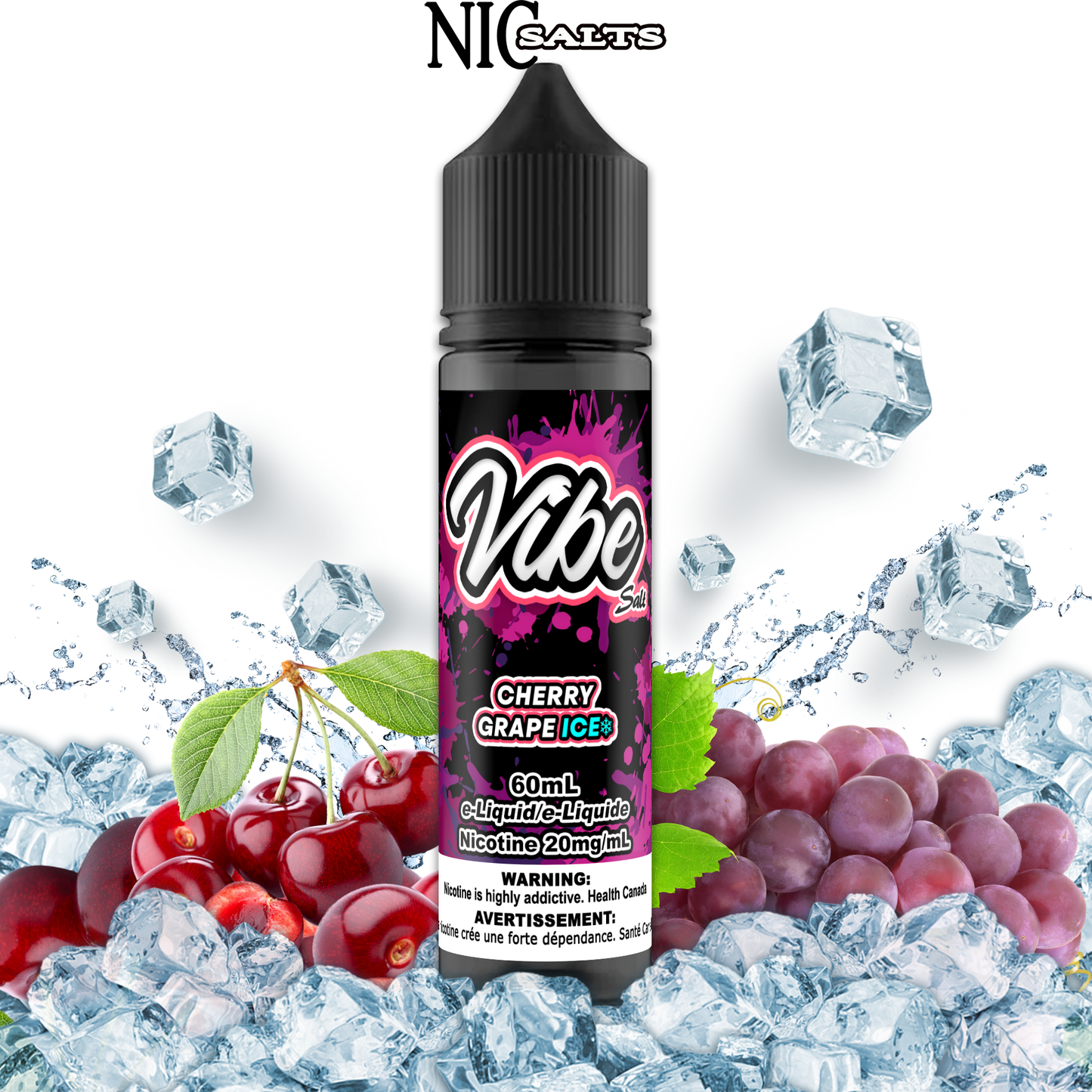 [FEDERAL] Vibe E-liquid - Cherry Grape Ice Salt