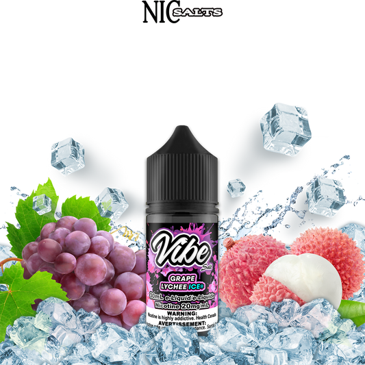 [ALBERTA] Vibe E-liquid - Grape Lychee Ice Salt