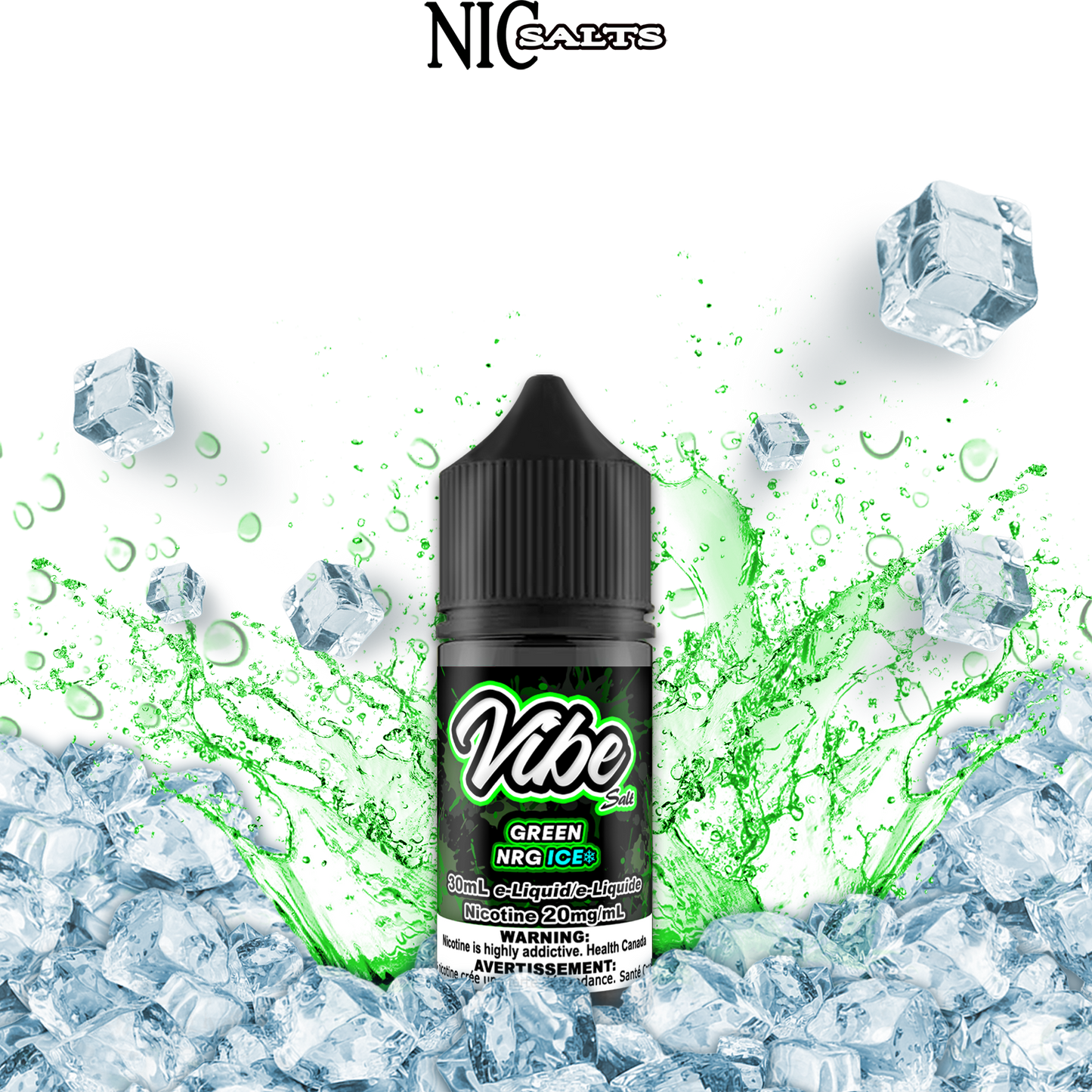 [FEDERAL] Vibe E-liquid - Green NRG Ice Salt