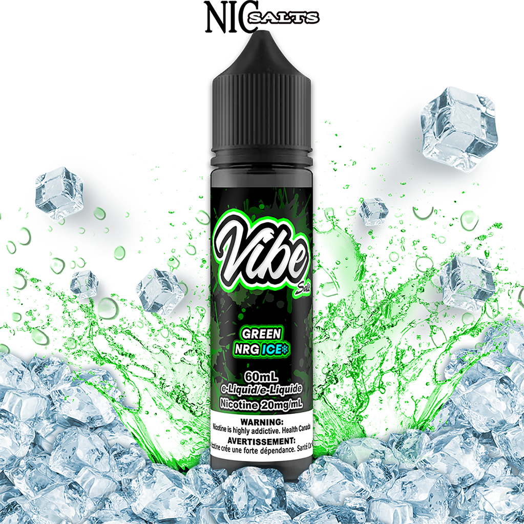[FEDERAL] Vibe E-liquid - Green NRG Ice Salt