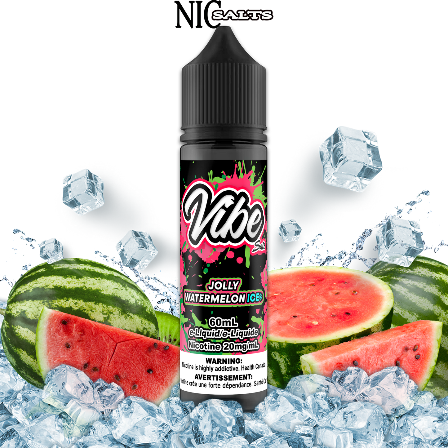 [FEDERAL] Vibe E-liquid - Jolly Watermelon Ice Salt