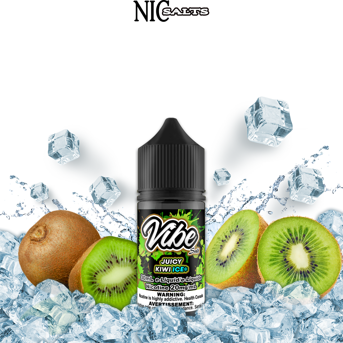 [FEDERAL] Vibe E-liquid - Juicy Kiwi Ice Salt