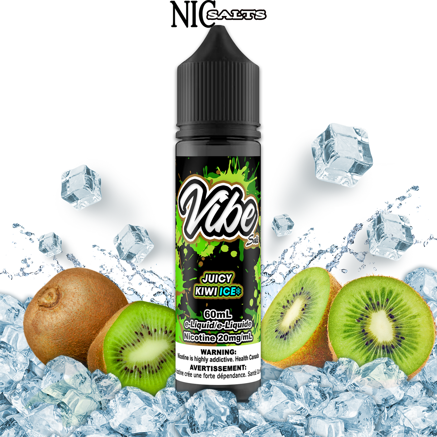 [FEDERAL] Vibe E-liquid - Juicy Kiwi Ice Salt