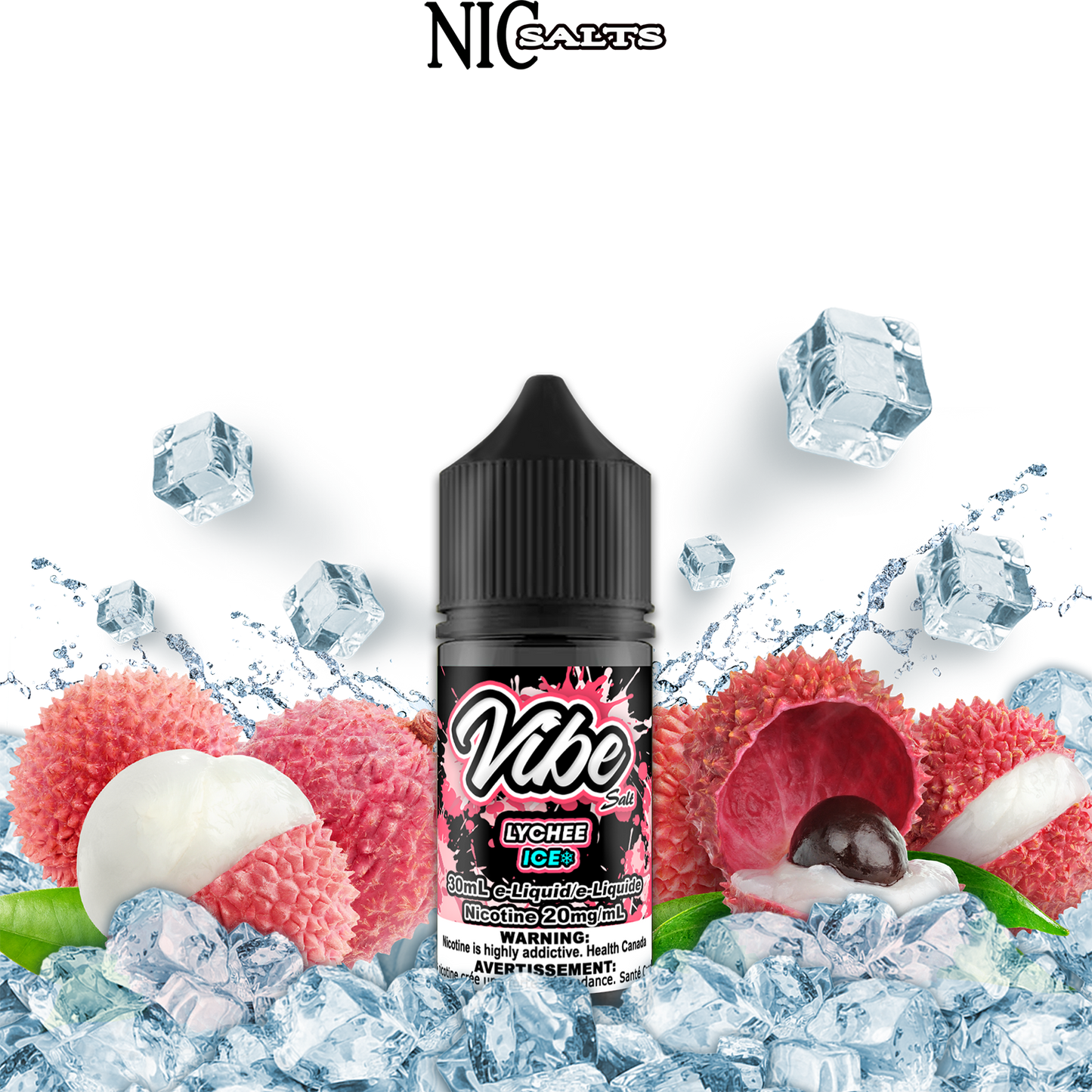 [FEDERAL] Vibe E-liquid - Lychee Ice Salt