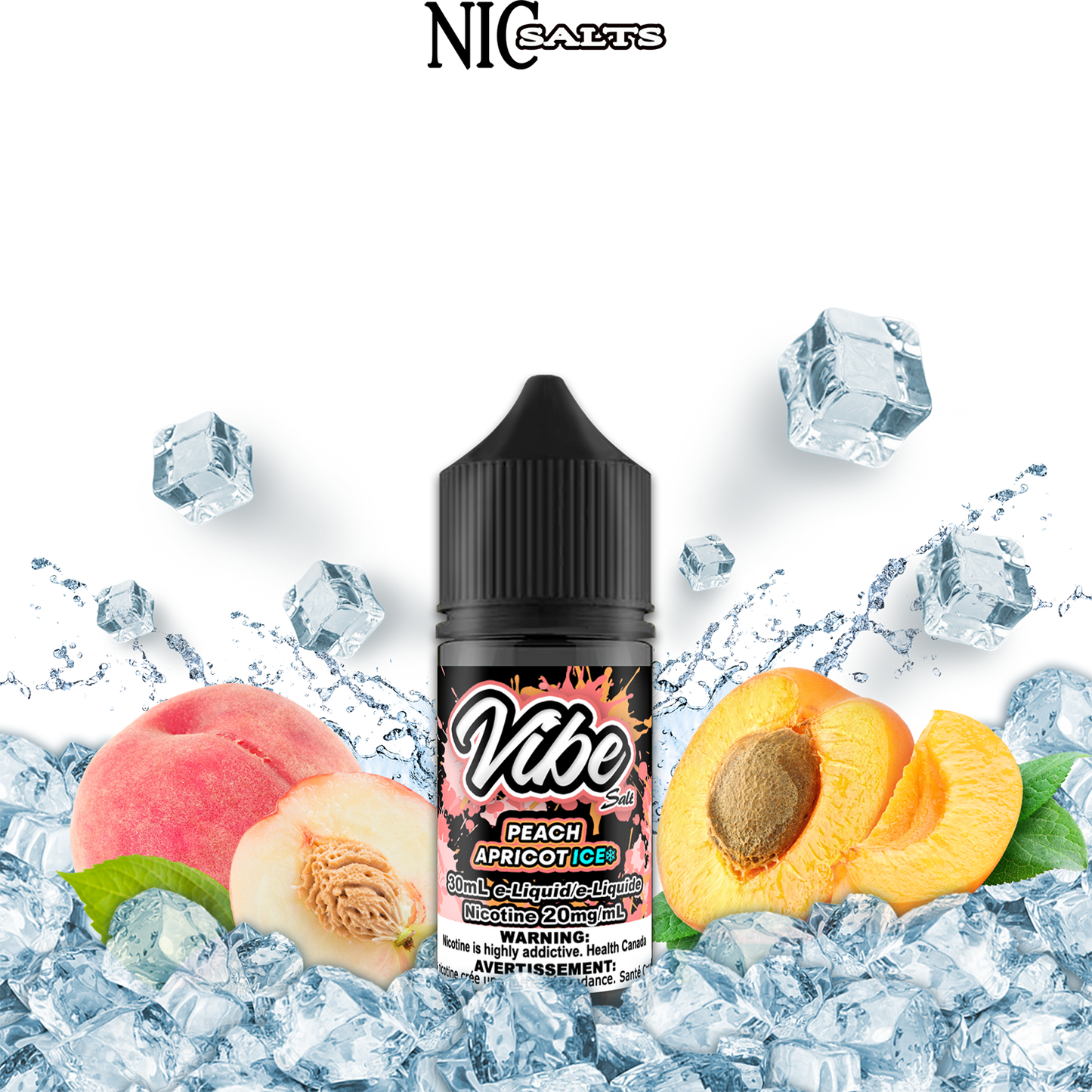 [FEDERAL] Vibe E-liquid - Peach Apricot Ice Salt