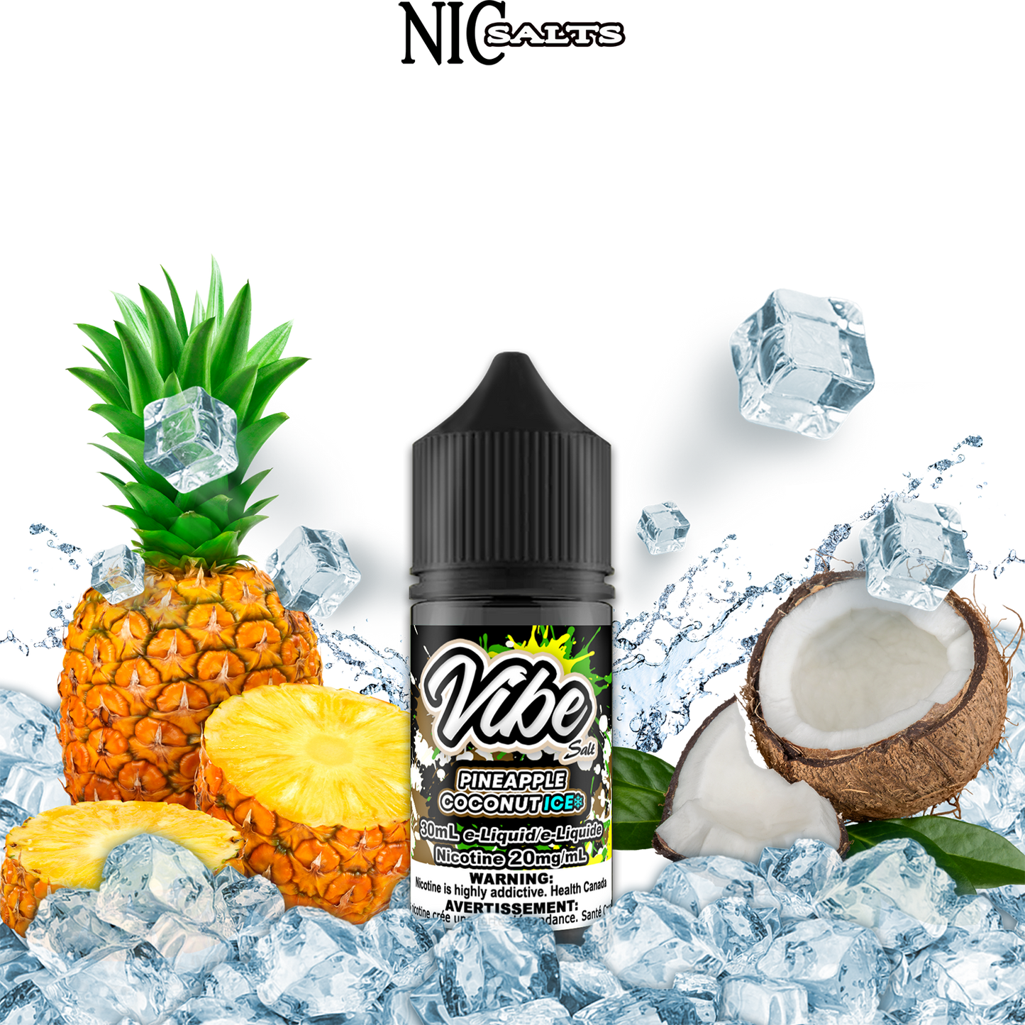 [FEDERAL] Vibe E-liquid - Pineapple Coconut Ice Salt