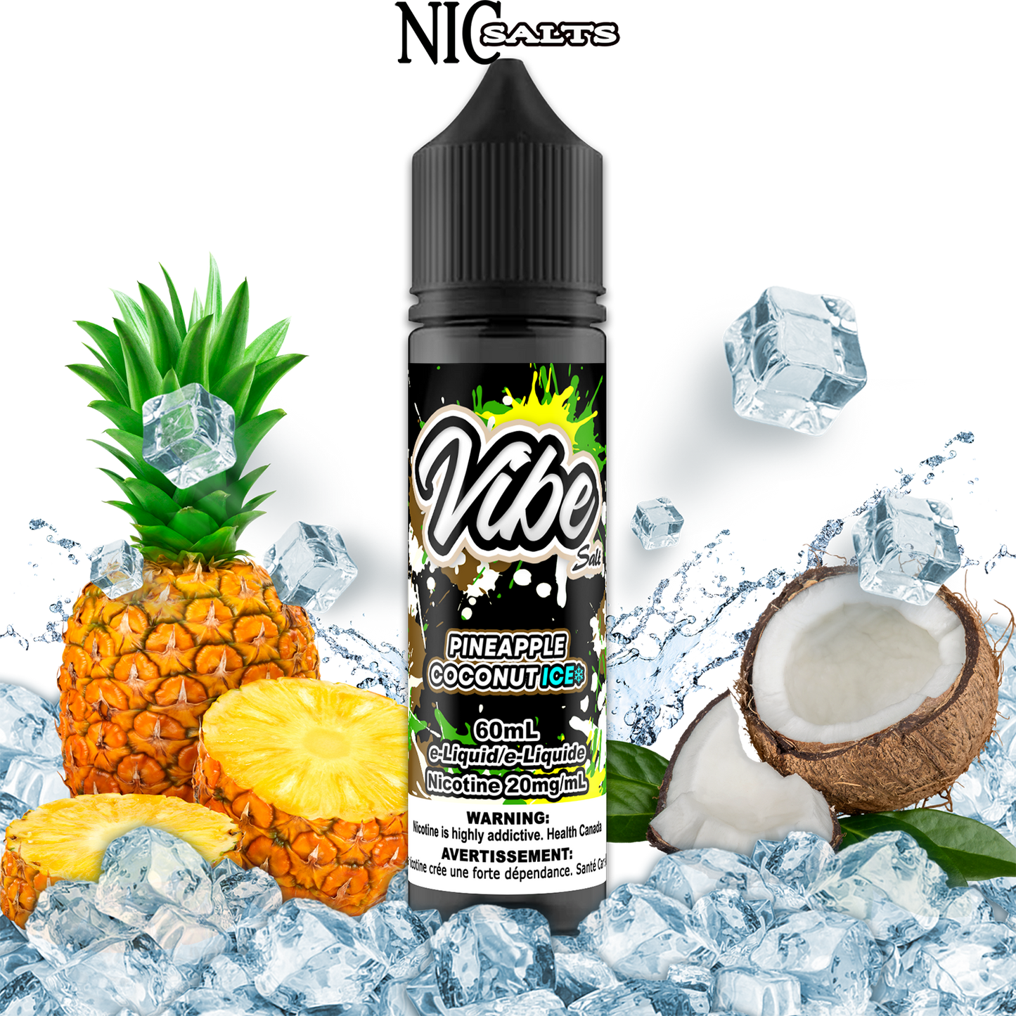 [FEDERAL] Vibe E-liquid - Pineapple Coconut Ice Salt