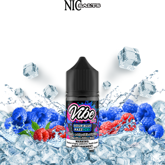 [FEDERAL] Vibe E-liquid - Sour Blue Razz Ice Salt