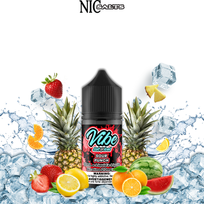 [ALBERTA] Vibe E-liquid - Sour Punch (Iced) Salt
